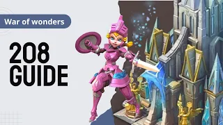 【Lords Mobile】Comprehensive guide on 208 - War of wonders