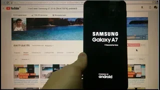 Hard reset Samsung A7 2018 Удаление пароля A750FN Сброс настроек