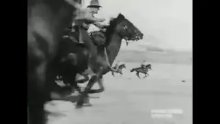 Charge of the 4th Light Horse Beersheba 31 Oct 1917 - From the movie Forty Thousand Horsemen