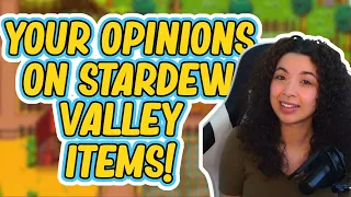 Opinions on Useless & Underrated Items by Stardew Players!