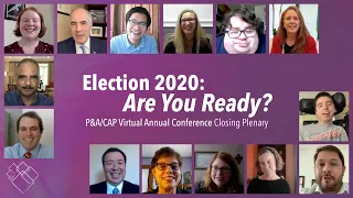 NDRN P&A/CAP Virtual Annual Conference Closing Plenary – Election 2020: Are You Ready?