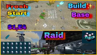 ( ARK MOBILE ) RAID BASE ✨ Fresh Start 🔥 BUILD OP BASE 😻 (S1,E4)