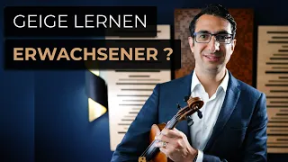 Geige/Violine lernen als Erwachsener: Geht das noch? Wie schwierig ist es?