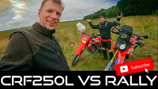 CRF250L Vs CRF250 Rally - Real World Test