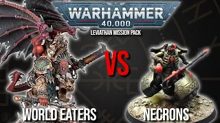 World Eaters Vs Necrons - Warhammer 40k 10th Edition Battle Report