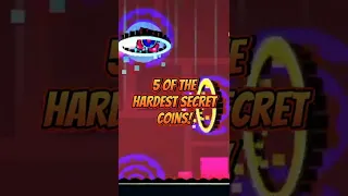 The HARDEST Secret Coins in Geometry Dash!