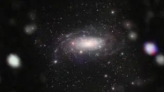 Zooming Into Spiral Galaxy NGC 3621 [720p]