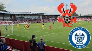 KIDDERMINSTER HARRIERS VS ROCHDALE AFC - 1-1 - Undeserved draw? - Aggborough