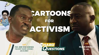 Cartoons for Activism - Dr. Spire Hard Questions