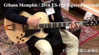 Gibson Memphis / 2016 ES-175 Figured Natural【イシバシ楽器心斎橋店】