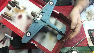 Airfix 1/48 Hurricane Mk.1 Tropical Full step by step build. Episode 5, completion.