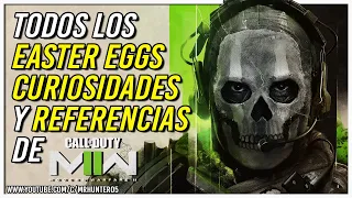 TODOS los EASTER EGGS, CURIOSIDADES y REFERENCIAS de MODERN WARFARE 2 - Parte 1