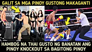 HAMBOG NA THAI GUSTO NG BANATAN ANG PINOY KNOCKOUT SA BAGITONG PINOY