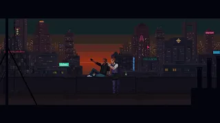 Cyberpunk Nightclub Bartender Ambience |Cyberpunk City Ambience|