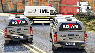 ROTAM PATRULHAMENTO OSTENSIVO - PMMG | GTA 5 POLICIAL