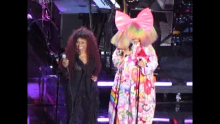 CHAKA KHAN & SIA Complete I'M EVERY WOMAN at  2023 Rock and Roll Hall Of Fame Induction