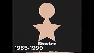 Starier logo history 1942-2013 (part 2/2)