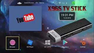 Новинка! Маленький, но мощный X96S TV Stick на новом процессоре Amlogic S905Y2 Android 8.1 Обзор