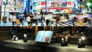 The Hublot Boutique in Ginza is alive!