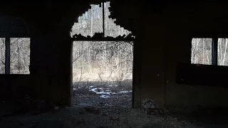 Abandoned coal mine electrical building near Tomhicken, Pa Built 1929