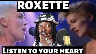 First time hearing ROXETTE LISTEN TO YOUR HEART | REACTION