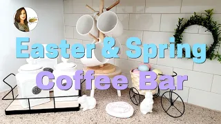 Easter & Spring  Coffee Bar || Easter  Coffee Bar Ideas || Spring Coffee Bar 2022