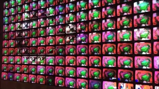 Video/Installation Art from Nam June Paik - "Megatron/Matrix" and "Electronic Superhighway"