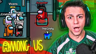 AMONG US: 100% IMPOSTOR CON GREFG, AGUSTIN, ROBLEIS, TARIFA..  | Ampeterby7