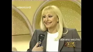 Raffaella Carrà CARRAMBA CHE FORTUNA servizio e intervista al TG1 il 6 e 7 Gennaio 1999