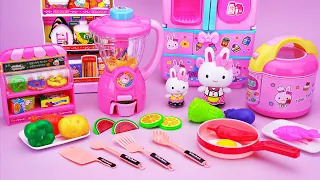 8 Minutes Satisfying with Unboxing Cute Pink Kitchen Cooking Toys Collection ASMR