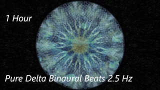 Pure Delta Binaural Beats 2.5 Hz [1 Hour]