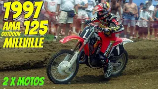 1997 AMA 125 OUTDOOR MOTOCROSS - MILLVILLE ROUND 10