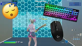 Steelseries Apex Pro TKL ASMR Chill🤩 Piece Control 1v1🏆Satisfying Keyboard Fortnite 240 FPS 1440p