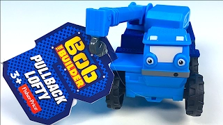 COLLECTION BOB THE BUILDER WITH CONSTRUCTION VEHICLES DIZZY, CRANE LOFTY, MUCK, SCOOP & TWO-TONNE
