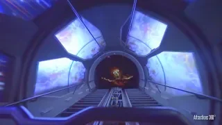 [HD] Ghost Galaxy Coaster Ride - Space Mountain  - HalloweenTime at Disneyland