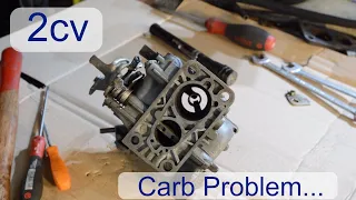 2cv carb problem