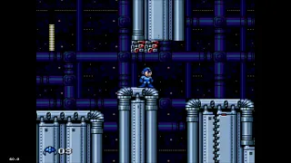 Megaman 4 Dustman EX Stage on the Sega Genesis (Sequel Wars)