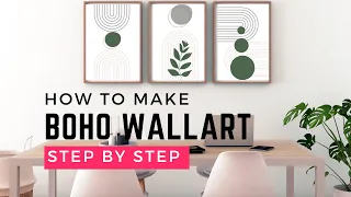 How to make BOHO wall art