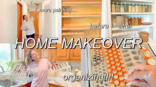 ORGANIZING OUR NEW HOUSE! | unpacking, mini projects, DIYS, + more! (dream home makeover part 2!)