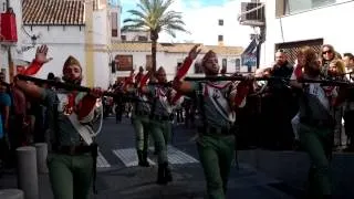 Escuadra gastadores legión 1. Álora 2012