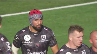 TOP 14 - Essai de Théo MILLET (OYO) - Oyonnax Rugby - ASM Clermont - Saison 2023-2024