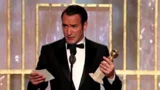 Jean Dujardin wins Golden Globe for The Artist