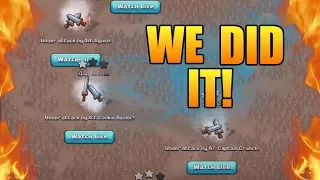 Clash of Clans: HOW IS THIS POSSIBLE? WE WON! 100 Attacks in 10 Minutes - CoC Epic Challenge!