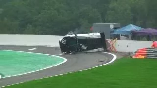 Circuit Spa Francorchamps 30.07.2011 - Accident Lamborghini Gallardo