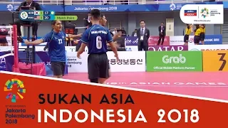 Sukan Asia 2018: Sorotan Sepak Takraw | Malaysia vs Korea Selatan | Match 1 | Astro Arena