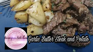 Garlic Butter Steak and Potato skillet