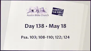 Through the Bible 2022 (Day 138)