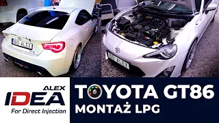 Toyota GT86 Boxer Direct Dual | Pierwszy w Polsce taki MONTAŻ instalacji LPG!