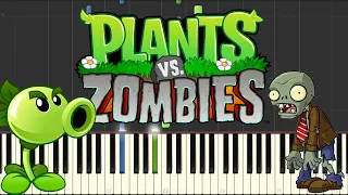 Plants VS Zombies - Brainiac Maniac (Piano)