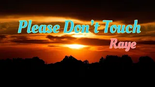 Raye - Please Don't Touch (Lyrics)